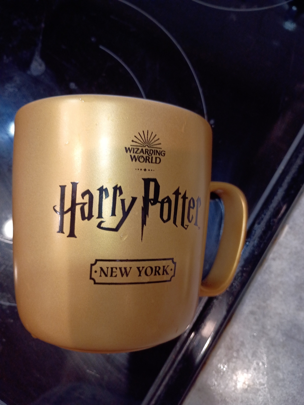 Wizarding World Harry Potter Gold New York Ceramic Mug New